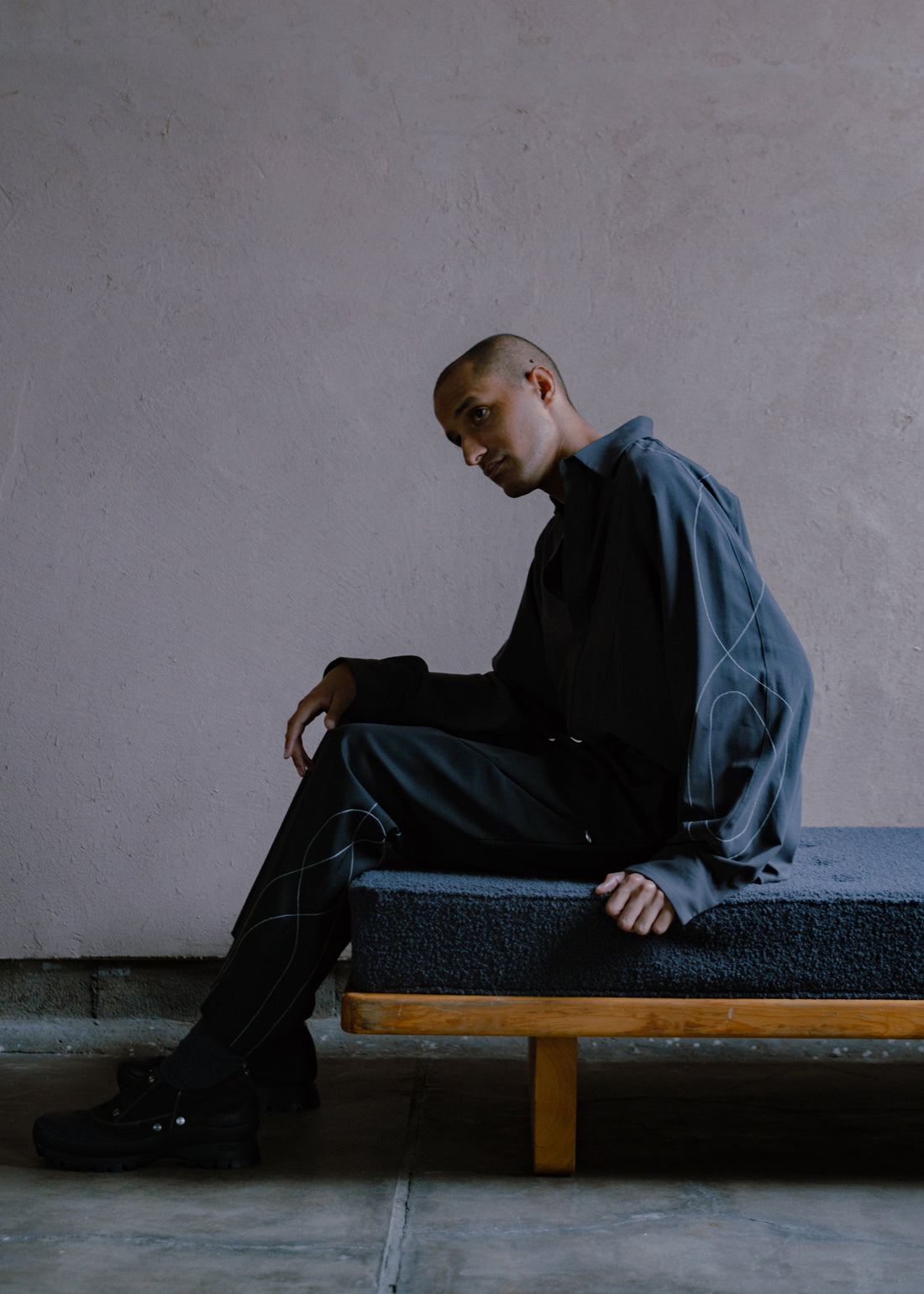 SUNLIGHT TROUSERS (BLACK)