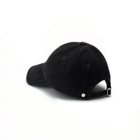TRIMMED CAP(Black Faux Suede)
