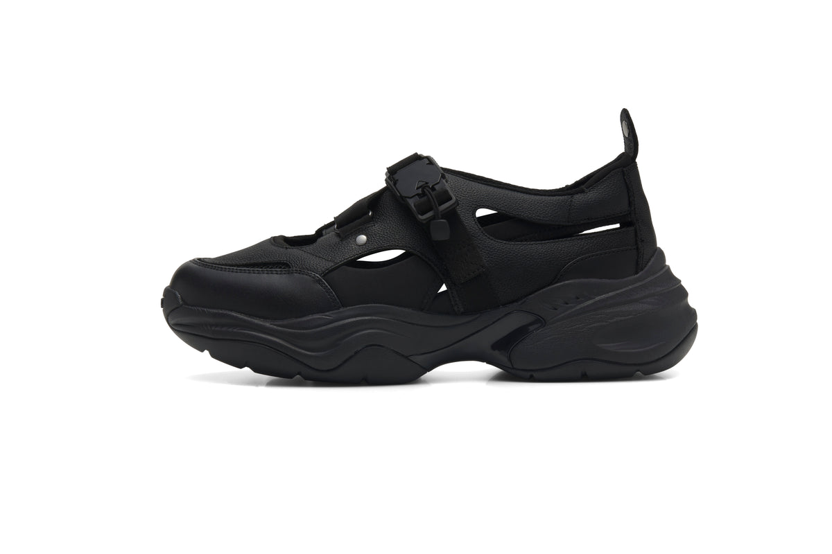 【ほぼ未使用】極美品 OAO THE CURVE 1 (Black) /レザー 未使用✨ OAO レザースニーカー THE CURVE 1 レザー ブラック