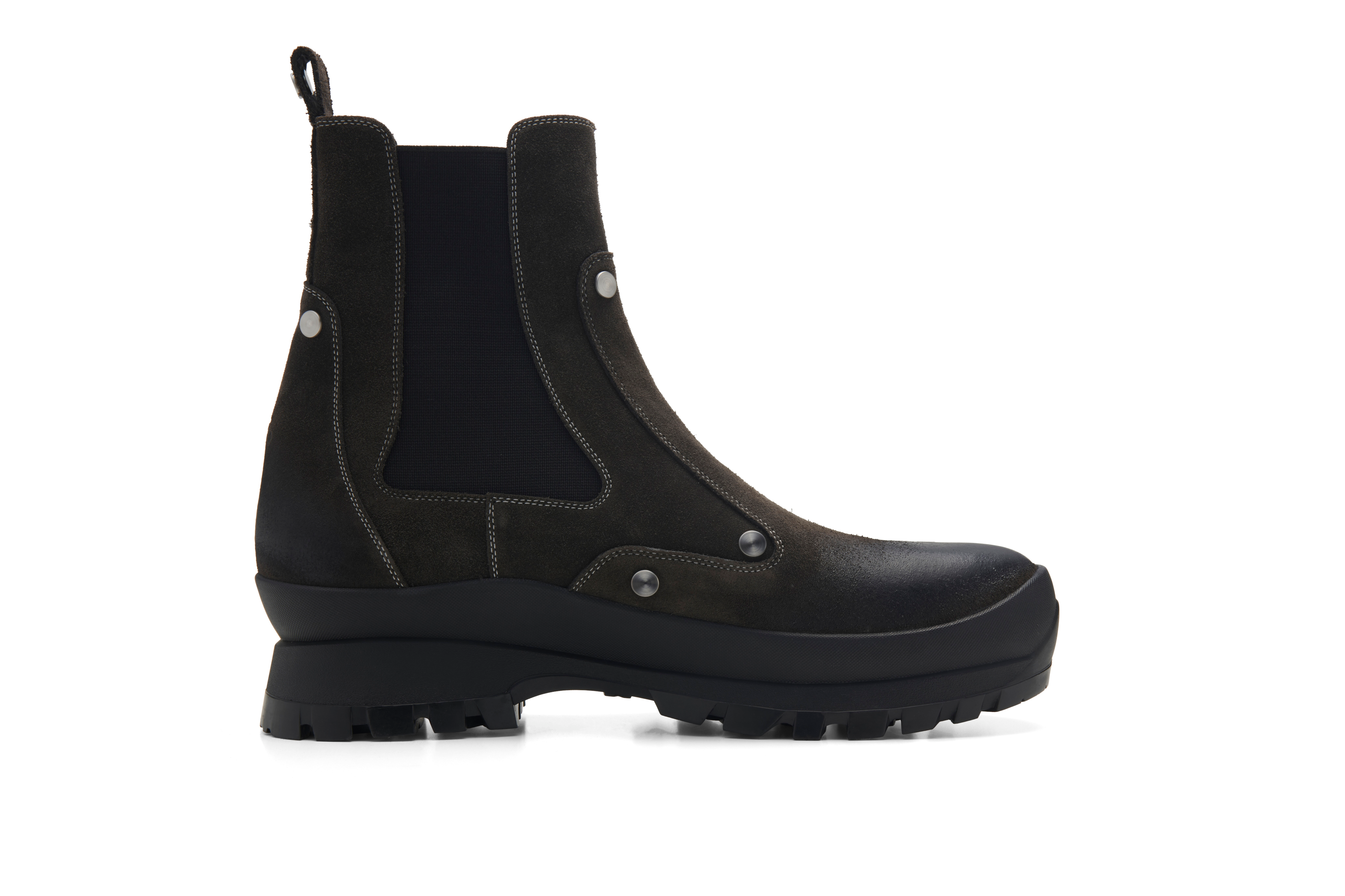 OAO公式ストア】LES ARCS BOOTS Brown Suede (レザルクブーツ