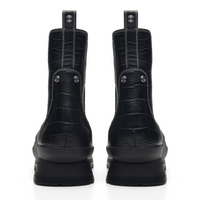 LES ARCS BOOTS (Embossed Black)