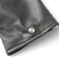 SMOOTH LAMB LEATHER GLOVE (BROWN)