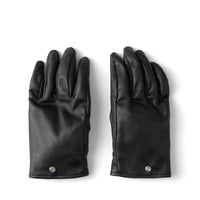 SMOOTH LAMB LEATHER GLOVE (BLACK)