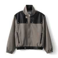 フットウェアブランドOAO(オーエーオー)のジャケットLES ARCS JACKET KHAKI(レザルクジャケット)