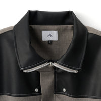 フットウェアブランドOAO(オーエーオー)のジャケットLES ARCS JACKET KHAKI(レザルクジャケット)