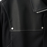 フットウェアブランドOAO(オーエーオー)のジャケットLES ARCS JACKET BLACK(レザルクジャケット)