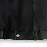 フットウェアブランドOAO(オーエーオー)のジャケットLES ARCS JACKET BLACK(レザルクジャケット)