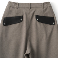 フットウェアブランドOAO(オーエーオー)のショーツLES ARCS SHORTS KHAKI(レザルクショーツ)