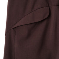 THE CURVE SHORTS (DARK BROWN)