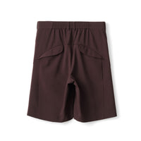 THE CURVE SHORTS (DARK BROWN)