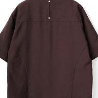 THE CURVE SHIRT (DARK BROWN)