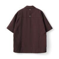 THE CURVE SHIRT (DARK BROWN)