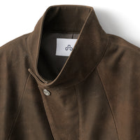 ARC JACKET (Brown Faux Leather)