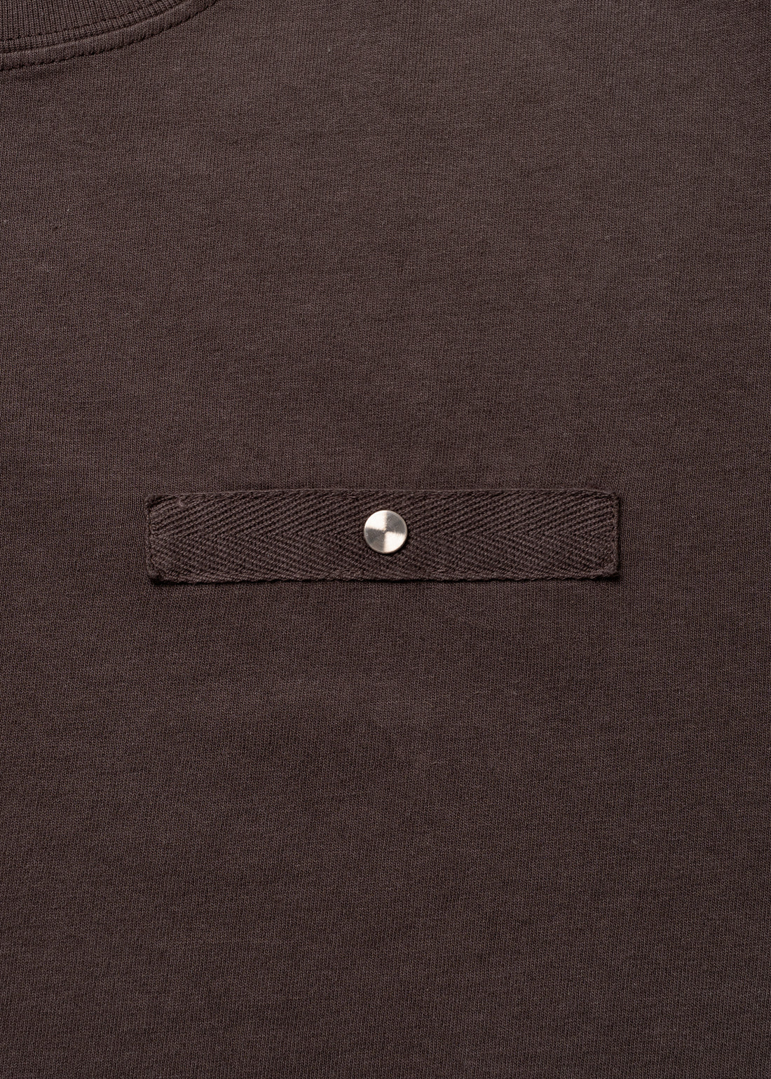COTTON DYED T-SHIRT (Brown)