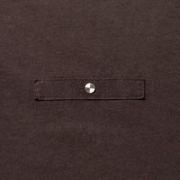 COTTON DYED LAYERED T-SHIRT (Brown)