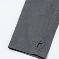 COTTON DYED LAYERED T-SHIRT (Gray)
