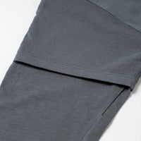 COTTON DYED LAYERED T-SHIRT (Gray)