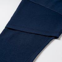 COTTON DYED LAYERED T-SHIRT (Navy)