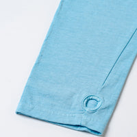 COTTON DYED LAYERED T-SHIRT (Light Blue)