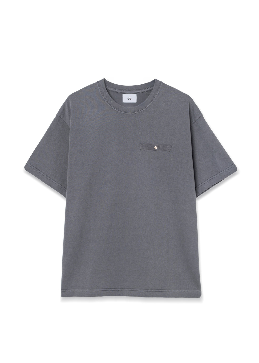 COTTON DYED T-SHIRT (Gray)