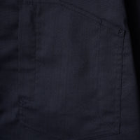 LOOP BUTTON PULLOVER SHIRT (Navy)