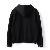 LOOP PULLOVER HOODIE (Black)