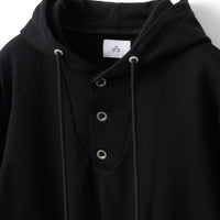 LOOP PULLOVER HOODIE (Black)