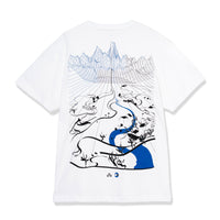 BASHŌ T-SHIRT for ADVANCED RESEARCH (White)