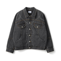 SUNLIGHT DENIM JACKET (Washed Black)