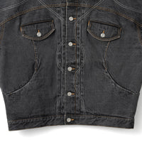 SUNLIGHT DENIM JACKET (Washed Black)