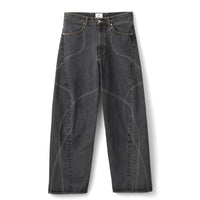 SUNLIGHT DENIM TROUSERS (Washed Black)