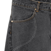 SUNLIGHT DENIM TROUSERS (Washed Black)