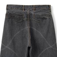 SUNLIGHT DENIM TROUSERS (Washed Black)