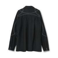 SUNLIGHT WOOL SHIRT (Black)