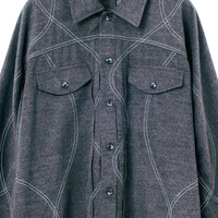 SUNLIGHT WOOL SHIRT (Gray)