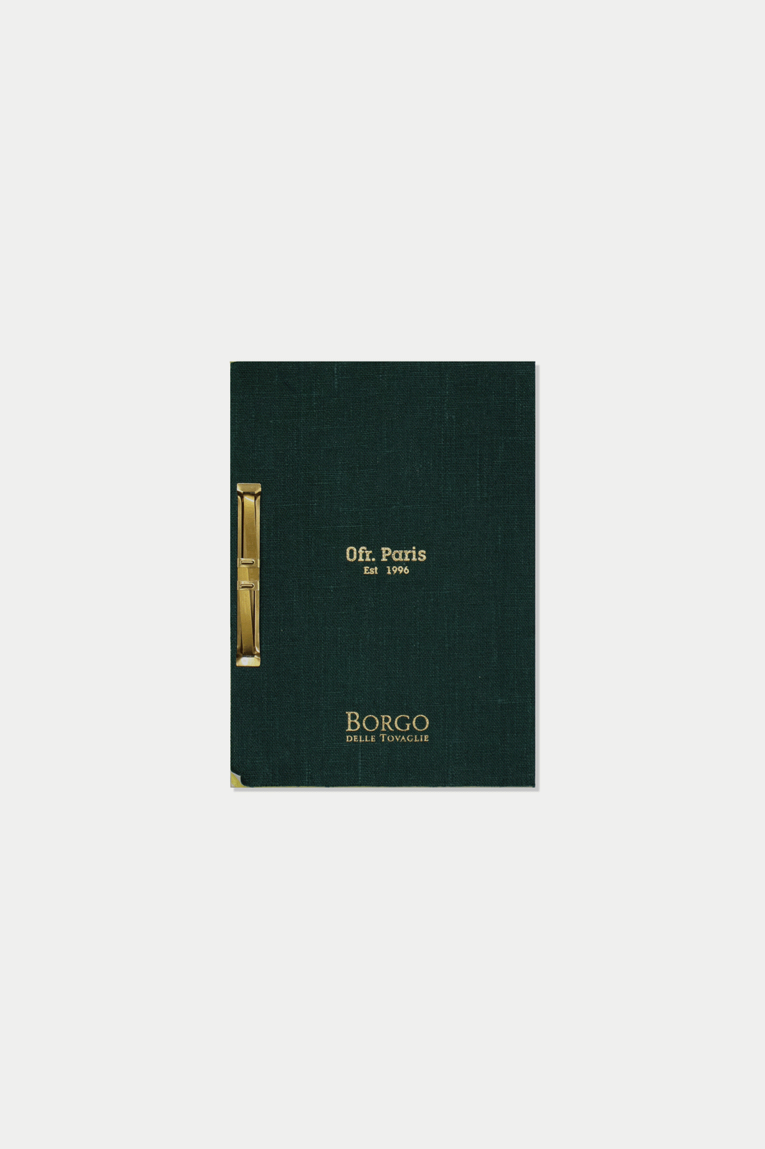 0fr × BORGO DELLE TOVAGLIE Notebook Green