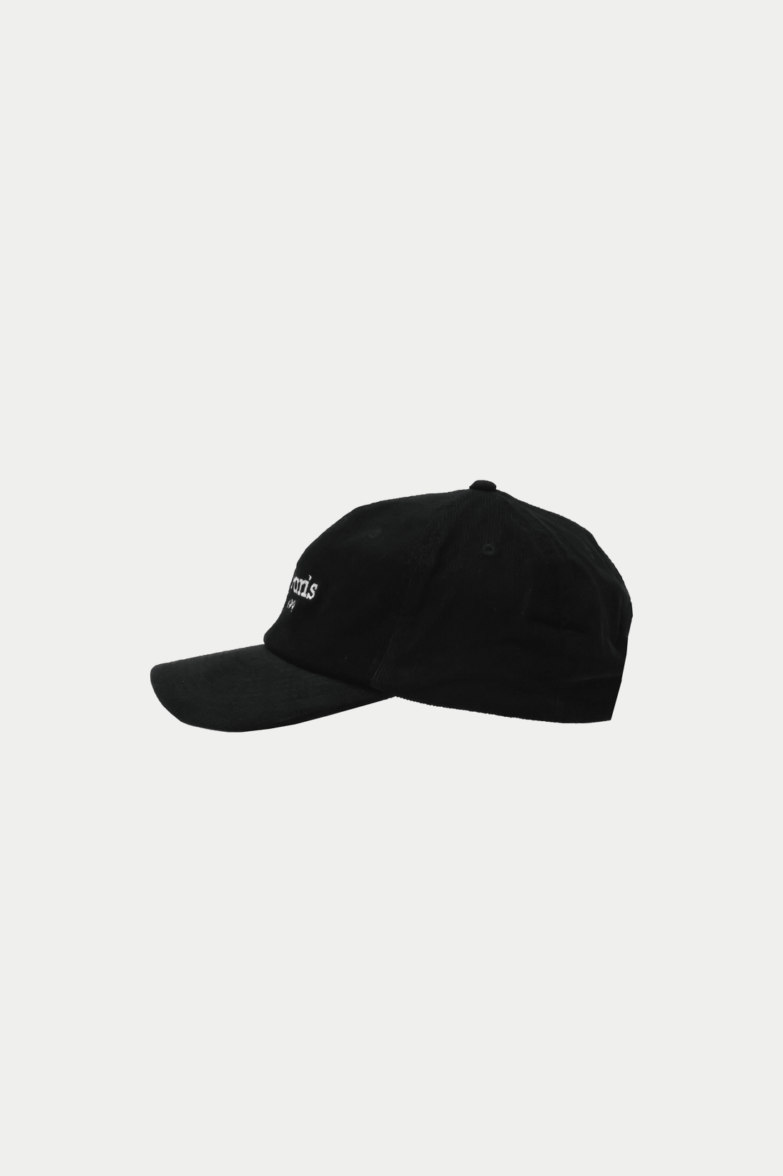 0fr Corduroy Cap Black