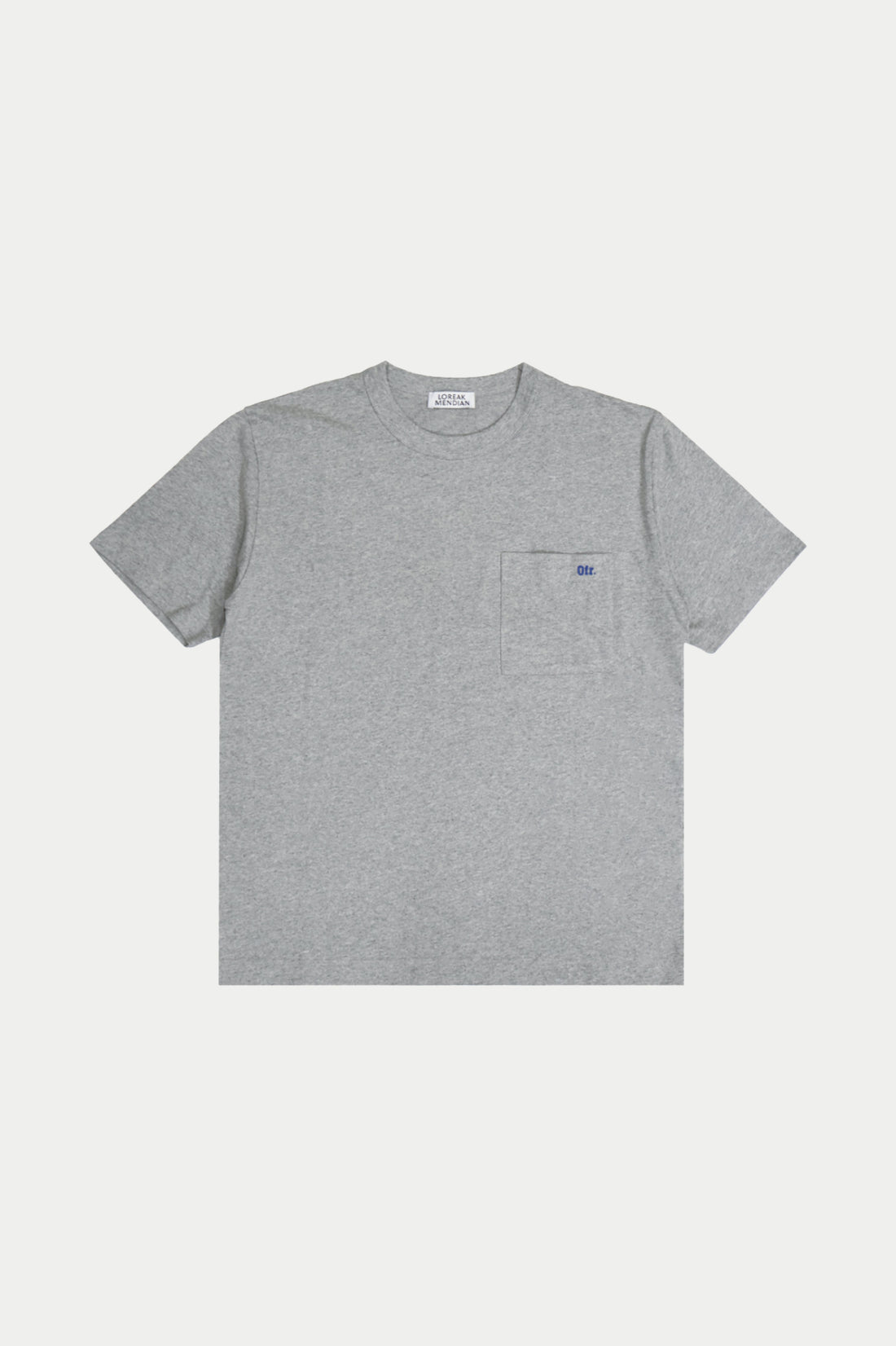 0fr × Loreak Mendian Pocket  Logo Tee Grey