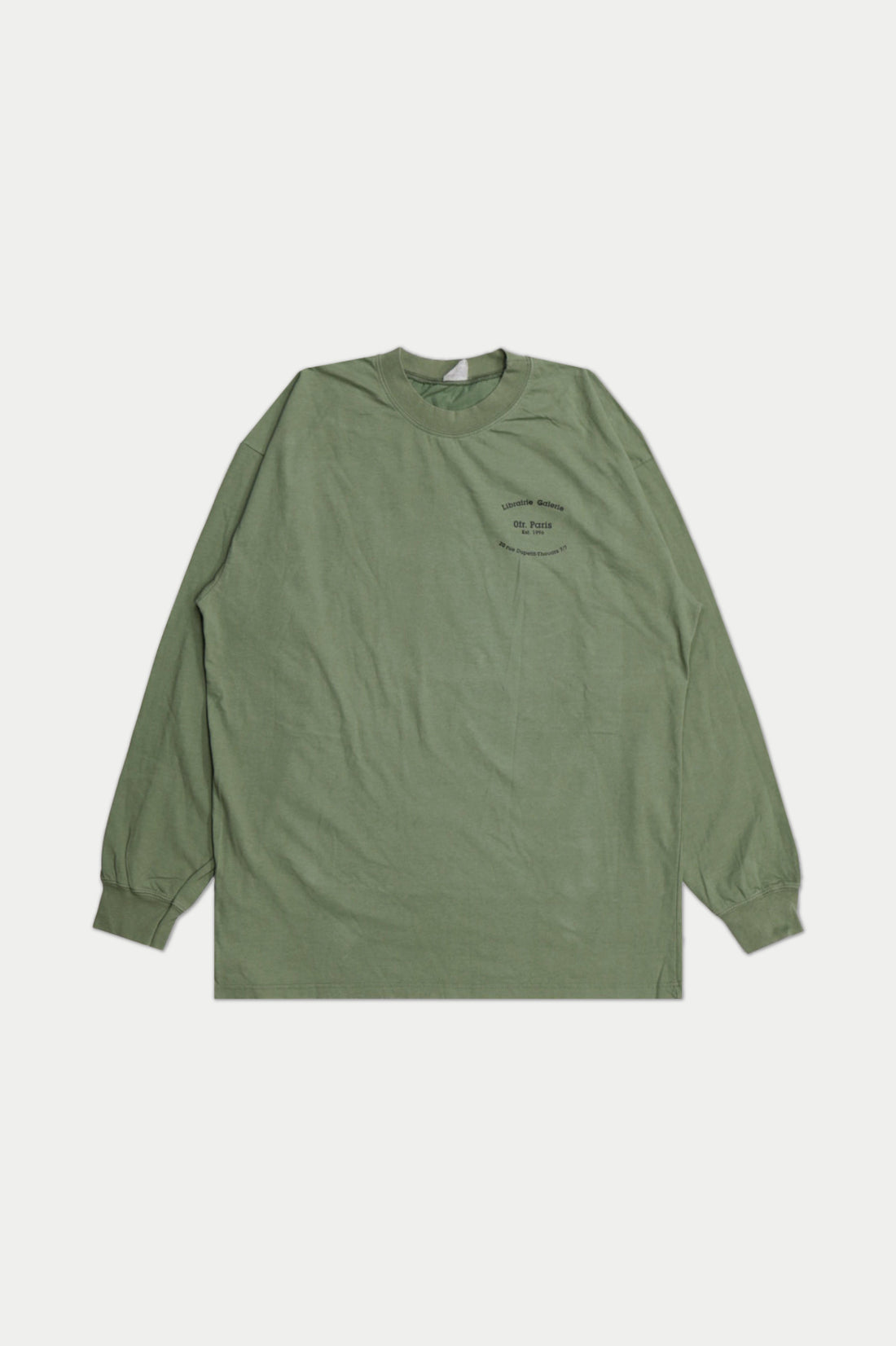 0fr. Aleksi Cavaillez LS Tee Army Green 0fr. Building