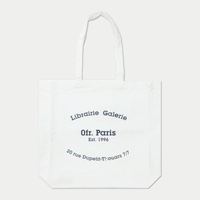 0fr. Book Bag White Navy