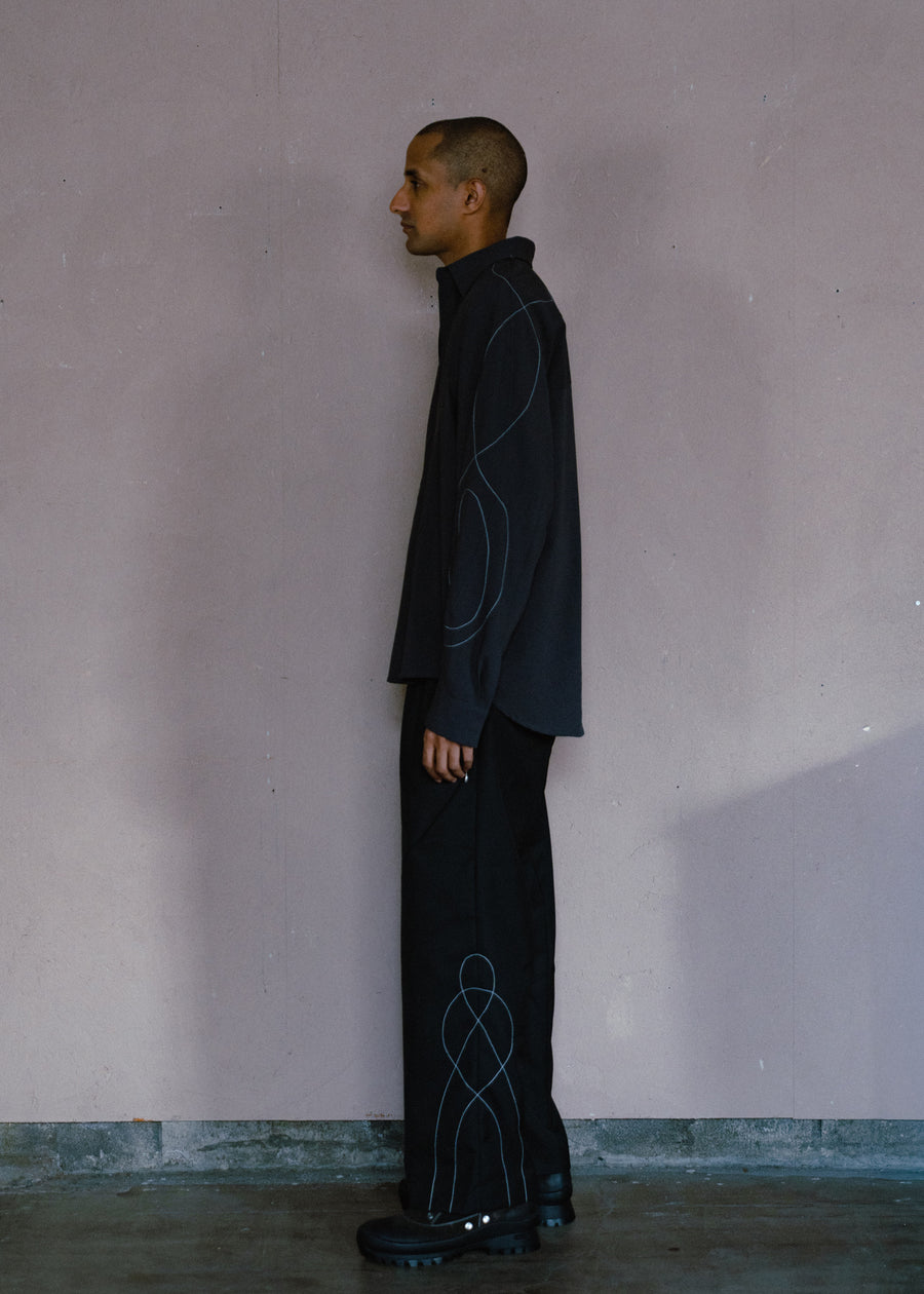 SUNLIGHT TROUSERS (BLACK)