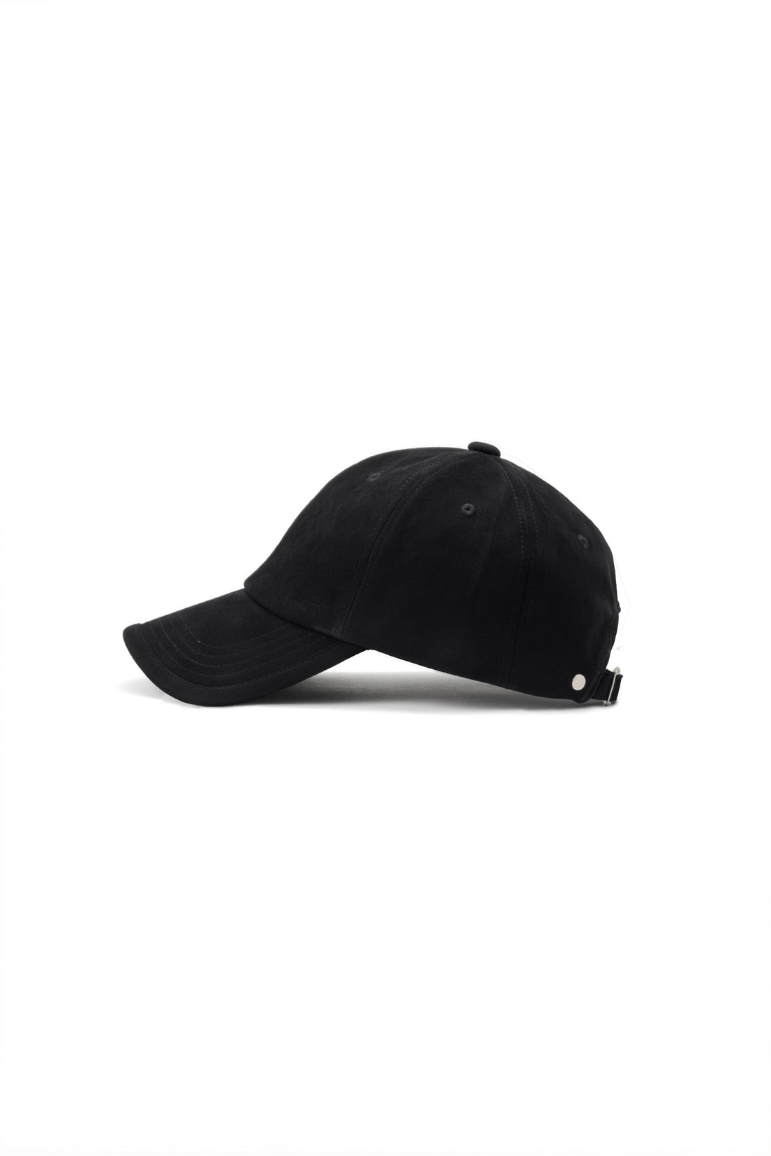 TRIMMED CAP（Black Faux Suede）