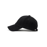TRIMMED CAP（Black Faux Suede）