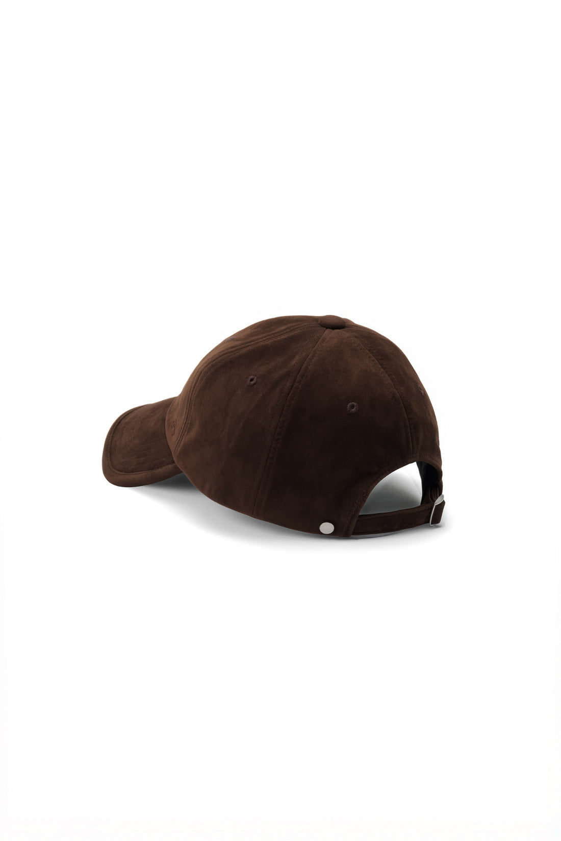 TRIMMED CAP（Brown Faux Suede）
