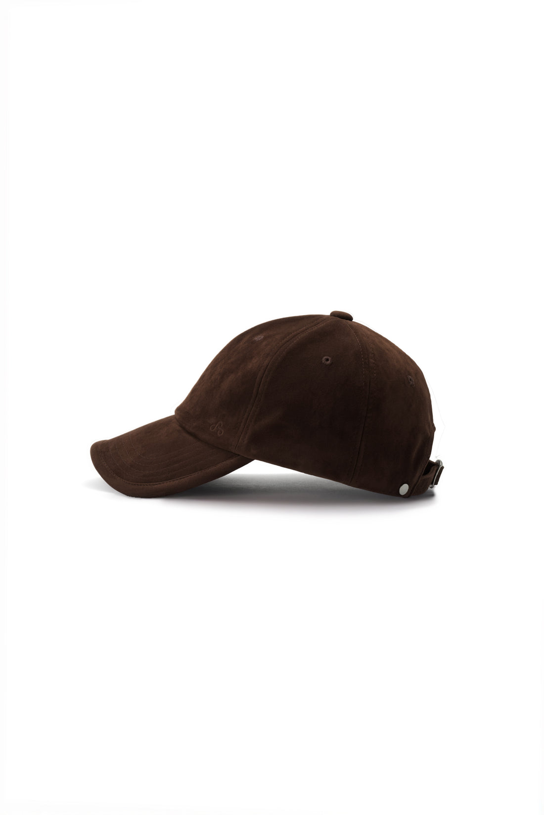 TRIMMED CAP（Brown Faux Suede）