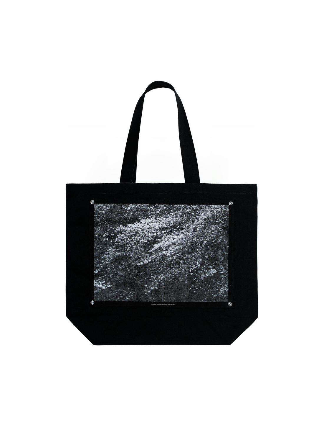 DAIDO MORIYAMA × OAO TOTE BAG ©Daido Moriyama Photo Foundation (Black - Sakura)