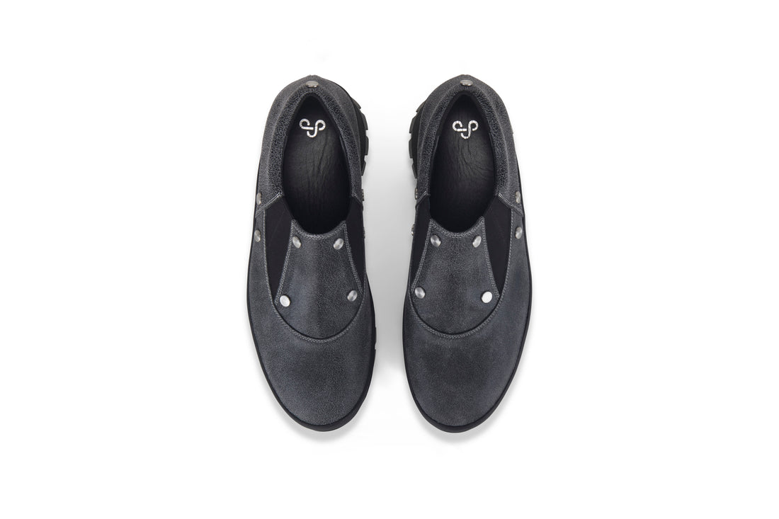 LES ARCS BOOTS LOW (Cracked Gray)