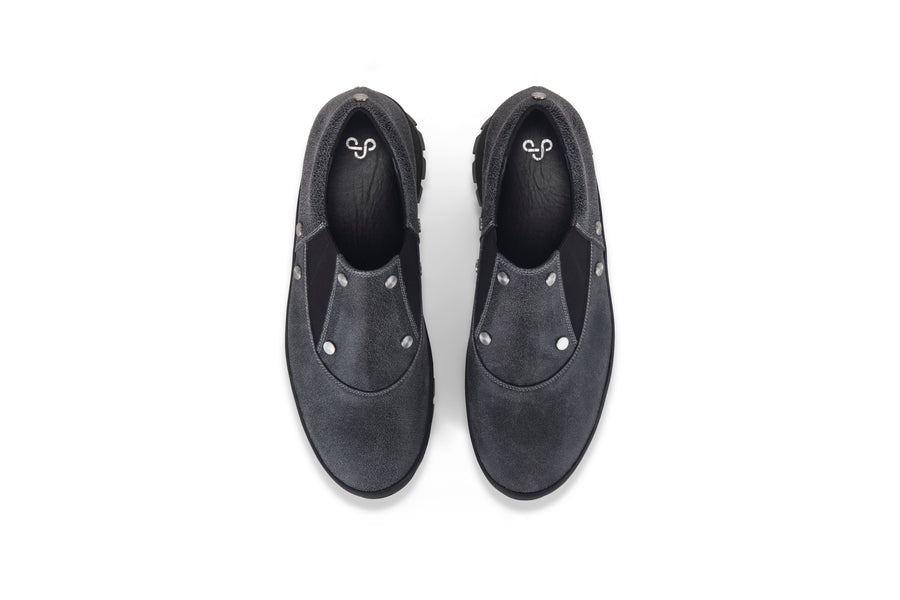 LES ARCS BOOTS LOW (Cracked Gray)
