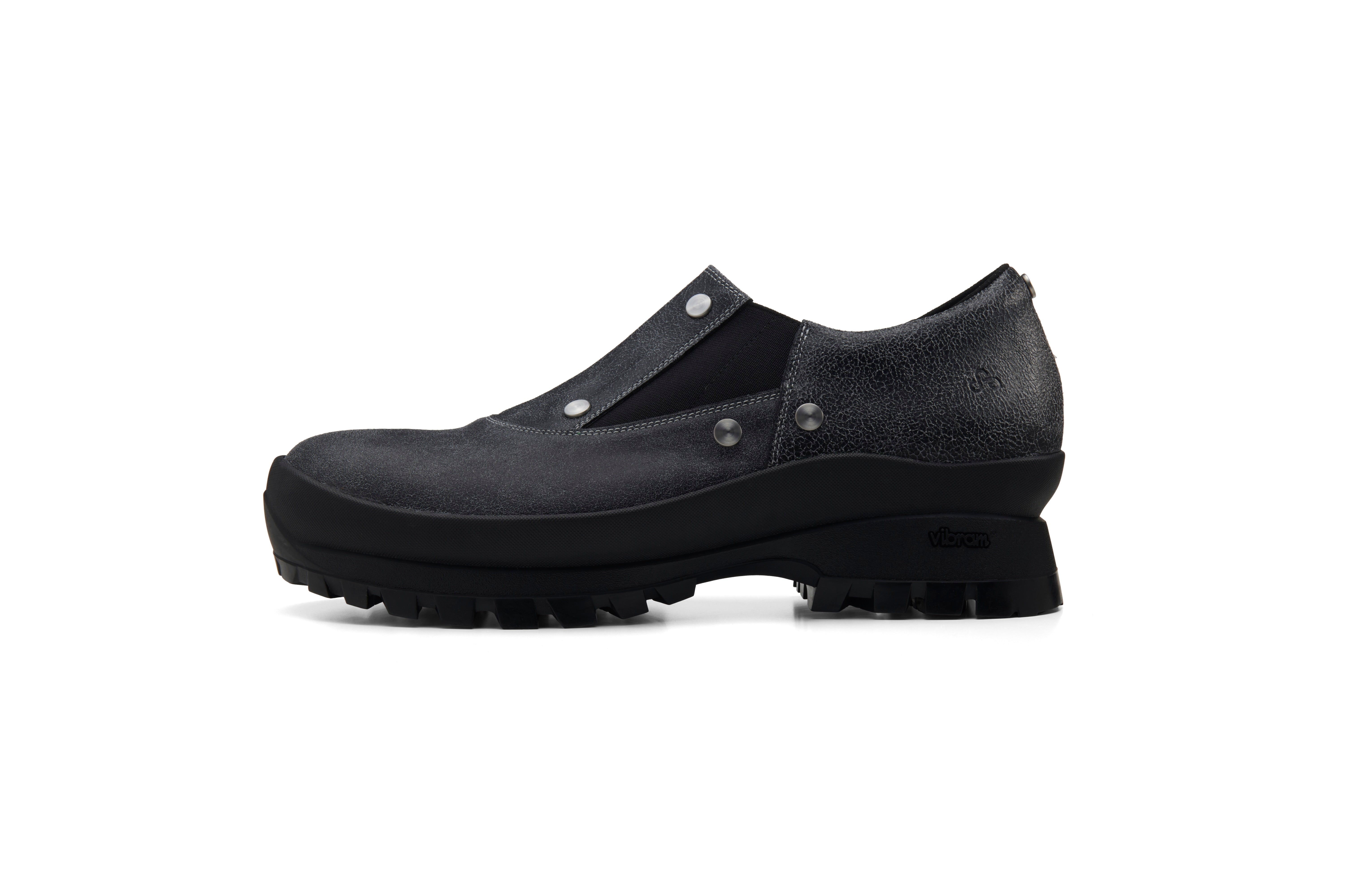 OAO公式ストア】LES ARCS BOOTS LOW Cracked Gray (レザルクブーツロウ