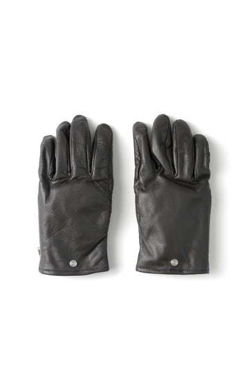 SMOOTH LAMB LEATHER GLOVE (BROWN)